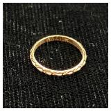 Collection of 10K Gold Pieces - Earrings, ring and pin