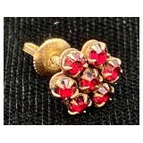 Collection of 10K Gold Pieces - Earrings, ring and pin