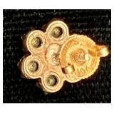 Collection of 10K Gold Pieces - Earrings, ring and pin