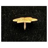 Collection of 10K Gold Pieces - Earrings, ring and pin