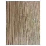 Solid Maple Butcher Block Kitchen Table and 6 MCM Italian Loewenstein Chairs