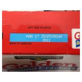 Crackers, Marshmallows, Brownie Mix