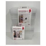 12.9 QT Storage Containers