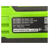 EGO 56V 7.5 AH Battery and Charger