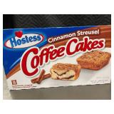 Lot of 3 Boxes Hostess Cinnamon Streusel Coffee Cakes