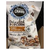Box of 8 Sweet Chaos Peanut Butter Cup Drizzled Popcorn