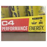 TX 8 - 12-Pack of Cherry C4 Performance Energy Drinks, Zero Sugar