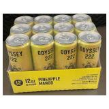 SD 3 - 12-Pack Odyssey 222 Pineapple Mango Energy Drink, 12 oz Cans
