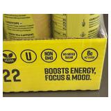 SD 3 - 12-Pack Odyssey 222 Pineapple Mango Energy Drink, 12 oz Cans