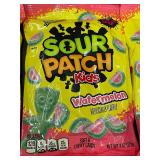 HI 1 - Box of 12 Sour Patch Kids Watermelon Candy Bags 5oz