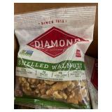 CO 3 - Case of 12 Diamond of California Shelled Walnuts 2.25oz
