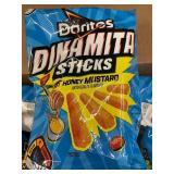 TN 1 - Box of 12 Doritos Dinamita Hot Honey Mustard Snacks