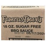 Case of 6 Famous Dave