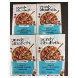 WA 1 - Set of 4 Purely Elizabeth Vanilla Blueberry Almond Cereal Boxes