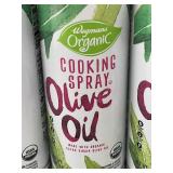 HI 2 - Set of 3 Wegmans Organic Olive Oil Cooking Spray - 5oz Each