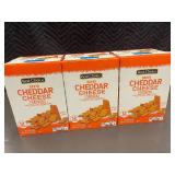 AS 3 - Set of 3 Best Choice Baked Cheddar Cheese Crackers Boxes