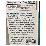 WA 1 - Set of 4 Purely Elizabeth Vanilla Blueberry Almond Cereal Boxes