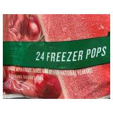 WA 4 - Jonny Pops Organic Freezer Pops (24 Count) - Cherry, Grape, Fruit Punch Flavors