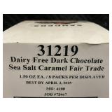 Sanders Dairy Free Dark Chocolate Sea Salt Caramels (2 Sets of 8 Packs)