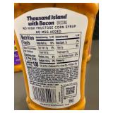 AK 2 - Set of 3 Kraft Thousand Island Dressing with Bacon - 16 oz Bottles