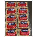 10 Packs of Goya Stars/Estrellas Enriched Macaroni Pasta