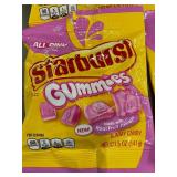 6 Packs of Starburst Gummies All Pink Gummy Candy