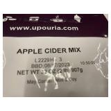 Set of 3 Upouria Premium Powder Blends Apple Cider Mix, 2 lbs Each
