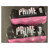 2 Packs of PRIME Hydration Drink Strawberry Watermelon Flavor - 8 Bottles Each
