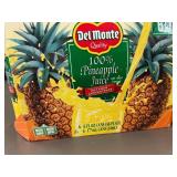 Del Monte 100% Pineapple Juice 12-Cans (2x6Packs)