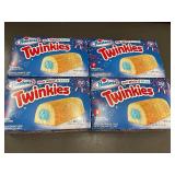 Limited Edition Hostess Red, White & Blue Twinkies - 4 Boxes of 8