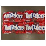 4 Packs of Twizzlers Strawberry Candy 1 lb Each