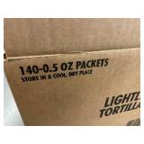 140 Packets of Lightly Salted Tortilla Strips