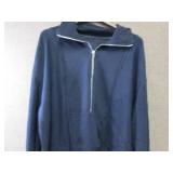 2 each Ladies 2XL Navy Half Zip Jac...