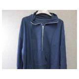 2 each Ladies 2XL Navy Half Zip Jac...