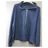 2 each Ladies 2XL Navy Half Zip Jac...