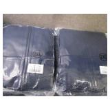 2 each Ladies 2XL Navy Half Zip Jac...