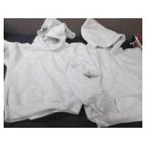 2 Youth Small Grey Hooded Sweatshir...