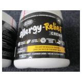 2- 120 ct Allergy Relief Dog Chews...