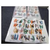 3 pks Animal Alphabet Graphics...