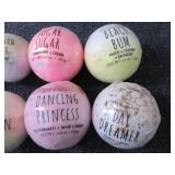8- 4.9/4 oz Assorted Bath Bombs...