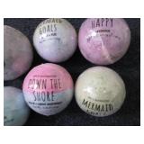 8- 4.9/4 oz Assorted Bath Bombs...