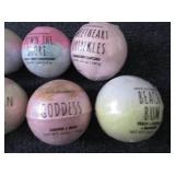 8- 4.9/4 oz Assorted Bath Bombs...