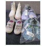 4 pr Kid Shoes Size 6, 12, 12, 13...
