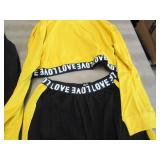 4- Girls Size 8-10 Yoga/Workout Set...