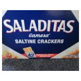 6 Boxes 42 pk Saladitas Saltine Cra...