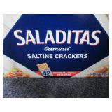 6 Boxes 42 pk Saladitas Saltine Cra...