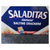 6 Boxes 42 pk Saladitas Saltine Cra...