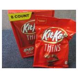 8- 3.1 oz KitKat Thins...