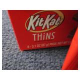 8- 3.1 oz KitKat Thins...