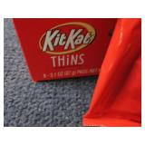 8- 3.1 oz KitKat Thins...